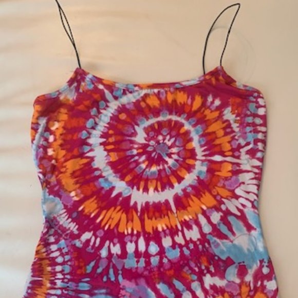 One by One by Dolls Kill Tye-dyed Dress Large NEW - Picture 3 of 6